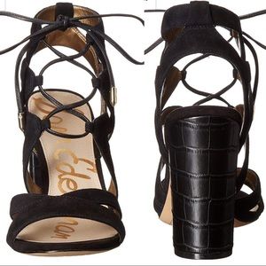 Sam Edelman - Yardley in black suede- Sz 11 NIB